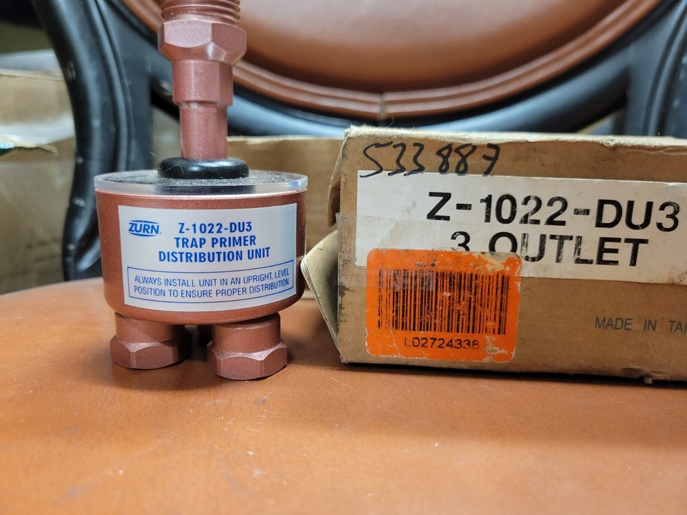 Zurn Trap Primer Distribution Unit (3-Outlet)