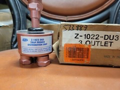 Zurn Trap Primer Distribution Unit (3-Outlet)