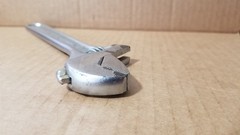 RIDGID #710 10&Prime; Forged Steel Adjustable Wrench Made in USA Working VGC