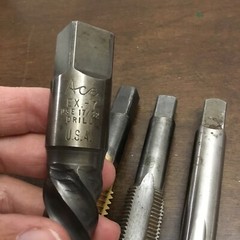 (3) Taps 3/4-16, 3/4-10 And ? & 1 Extractor Ace Ex-7 (17/32)