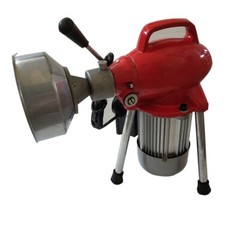 110V Sectional Pipe Drain Cleaner Cleaning Machine Electric Snake Sewer GQ-75