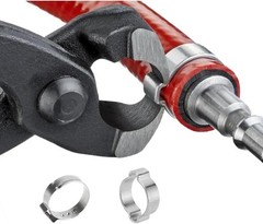 9 inch Ear Clamps Pliers Pinch Clamp Plier Single Ear hose Clamp Pincer Tool Cri