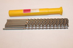 8 GUHRING No 524 DRILL BITS 11/64&Prime; &ndash; 4.37 &ndash; HSS &ndash; 7 1/2&Prime; OAL &ndash; NEW