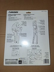 HUSKY 1005 773 499 4-PIECE CUTTING KIT WITH FOLDABLE CASE LIFETIME WARRANTY