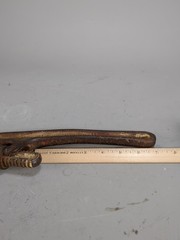 Ridgid E14 Vintage Offset Pipe Wrench 14&Prime; USA Pat 1727639 Heavy Duty Bent Handle