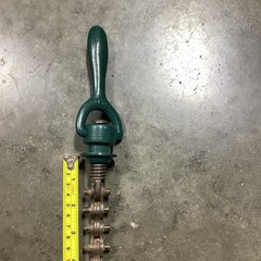 Used Greenlee Chain Puller 37&Prime; Lever Hoist Hand Operated With Handle