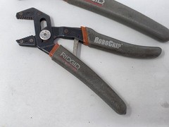 VTG 2 Ridgid Robogrip Pliers USA Tested Work Well &ndash; Good Condition !