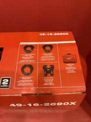 Milwaukee 2-1/2&Prime;-4&Prime; CTS-V Pivoting Press Ring Kit M18 FORCE LOGIC 49-16-2690X