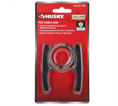 PVC Cable Saw for 1/2 In. &ndash; 4 In. Pipes Braided Stainless Steel Multi-Wire Tool