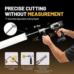 Internal Pipe Cutter, Pipe Cutter Tool with Diamond Grits Cutting Wheel Pipe &hellip;