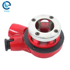 Pipe Threading Tool With 3 Dies 1/2&Prime; 3/4&Prime; 1&Prime; Manual Ratchet Pipe Threader Kit