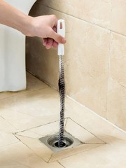 2-Piece Flexible Drain Brush Sink Unblocker Elastic Hose Pipe Straw Cleaning &hellip;