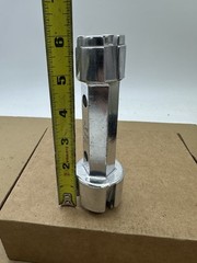 Vintage Aluminum Tub Drain Removal Hand Plumbing Tool BC T170 Very Nice Shape