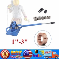 Pipe Tube Bender, Manual Bench Bending Machine Tube Bender 7 Dies Set US~