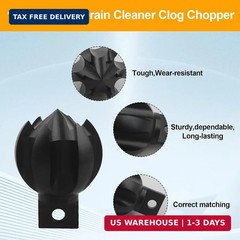 General Pipe Cleaners,Drain Snake Drill Attachment for ClogChopper,1-1/2CG&1-1/2