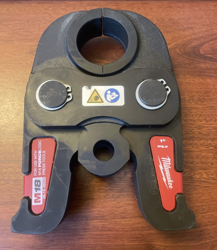 Milwaukee Tool 49-16-2652B 1&Prime; Iron Press Jaw for M18 FORCE LOGIC Press Tool