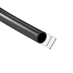 2pcs Lubricating Oil Hose 10mm(3/8-inch) ID x 14mm(9/16-inch) OD 3.3ft Black