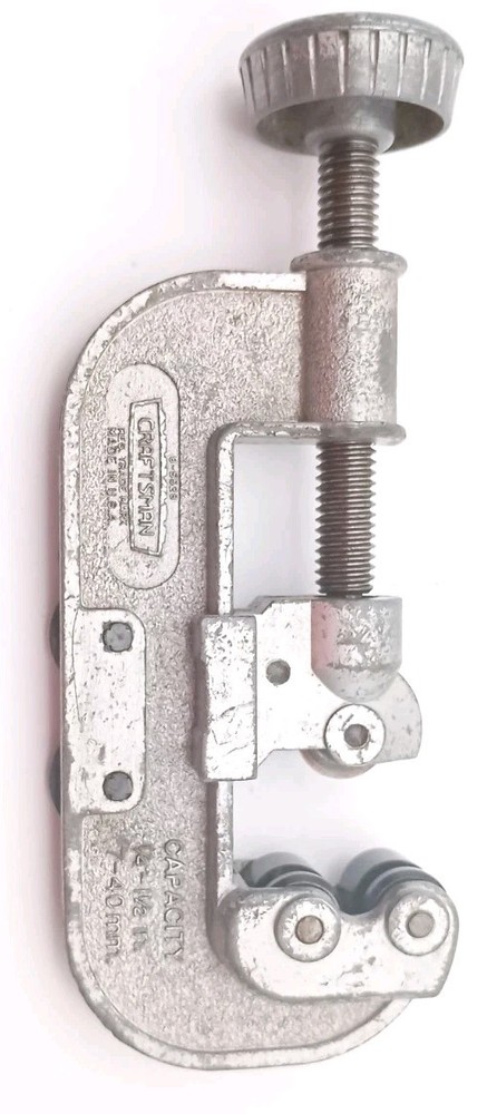 Vintage Craftsman Tubing Cutter 1/4&rdquo;- 1-1/2&rdquo; 9-5528 Cleaned and Oiled Crown Logo