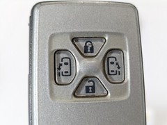 Toyota genuine smart key 4 button type slide Noah Voxy 10 set Silver 271451-0500