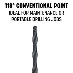 1/4 in. Carbon Steel NPT Pipe Tap and 7/16 in. High Speed Steel Drill Bit Set