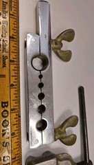 Vintage Imperial Brass Pipe Flaring Tool Pipe Tube Plumbing #195FA 2 Piece USA