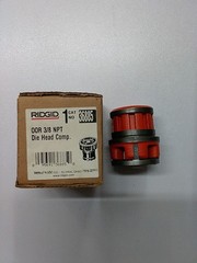 Ridgid 36885 00-R 3/8&Prime; NPT RH Alloy Steel Manual Pipe Threader Die Head (BN42)