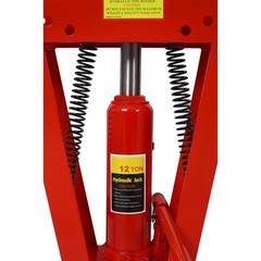 Hydraulic Pipe Bender 12 Ton Tube Bender w/6 Dies Adjustable Rollers 90&deg;-180&deg;