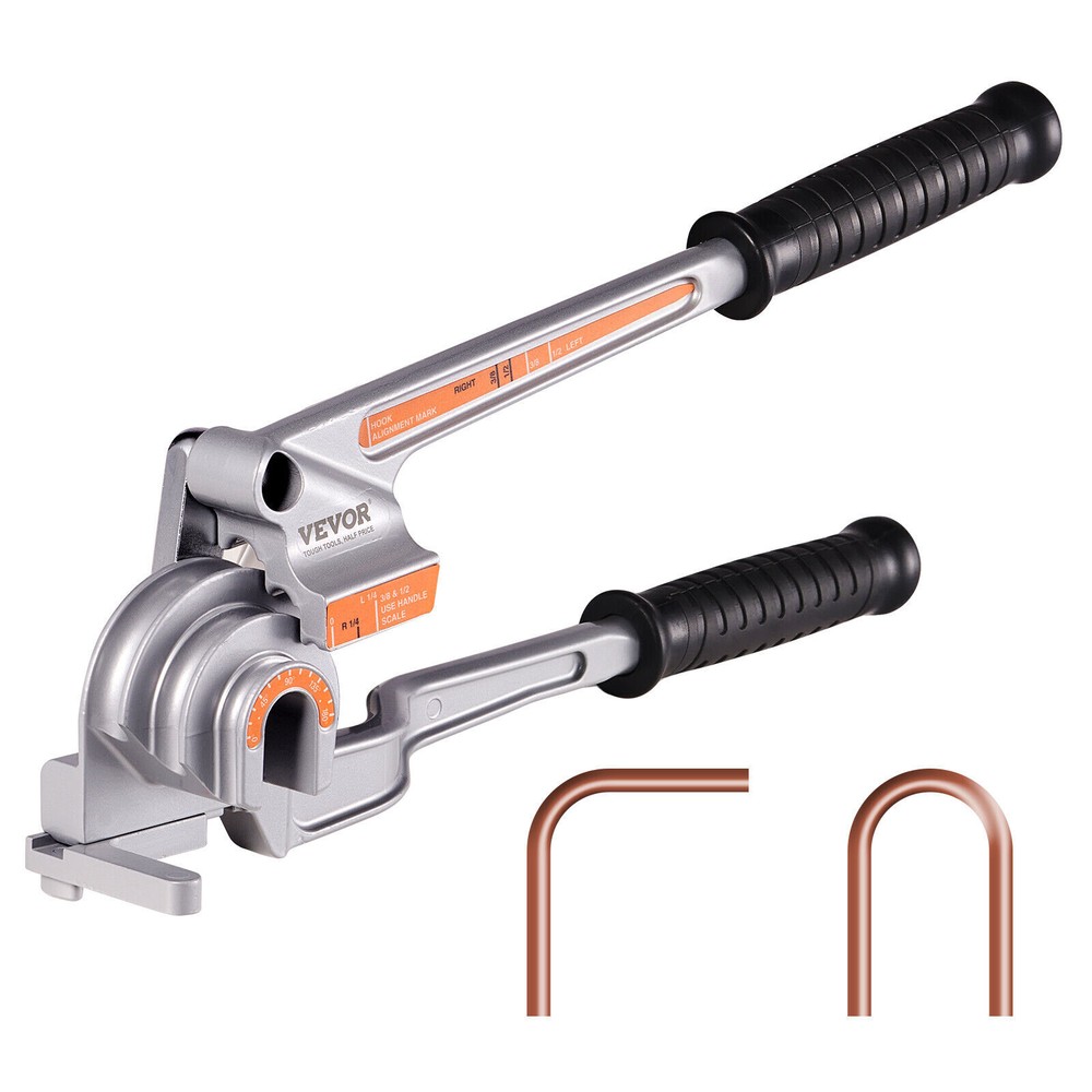 VEVOR Pipe Tube Bender, 1/4&Prime;, 3/8&Prime;, 1/2&Prime; 1/2&Prime;, 3 En 1 Bender