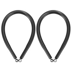 2pcs PVC Spring Tube Bender 12.5mm OD 380mm Long PVC Bender Pipe Bender Black