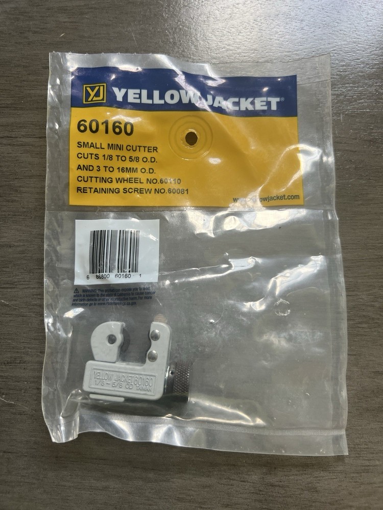 Yellow Jacket 60160 Small Mini Cutter