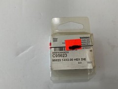 New Century Drill & Tool Co. 14 x 2.00M hexagon die #95623 made in Japan