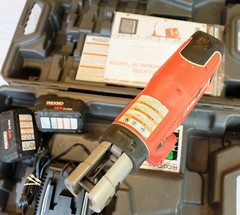 Ridgid RP330 Propress Crimper Tool w/ Case & 2 Batteries &ndash; NO DIES &ndash; RP330B