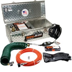 General Wire JM-1000 Electric 1500 PSI 1.4 GPM Sewer Jetter w/ 50&prime; x 1/8&Prime; Hose