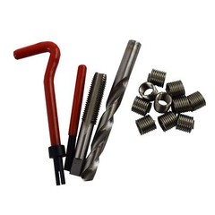 1/2&Prime; x 13 UNC Imperial Tap Repair Cutter Kit Helicoil Damaged Threads 14pc Kit