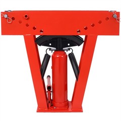 Hydraulic Pipe Bender 12 Ton Tube Bender w/6 Dies Adjustable Rollers 90&deg;-180&deg;