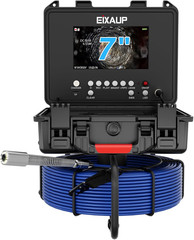 Sewer Camera Self Leveling, Sewer Inspection Camera 100 Ft/30 M with Distance Co
