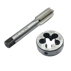 3/4-16 UNF Tap Die Set Machine Thread Round Right Hand Metal Tool Hardware