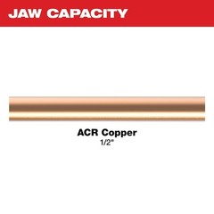 Milwaukee Tool 49-16-2653M M18 Force Logic Press Jaw, For 1/2 In Copper (Hvac)