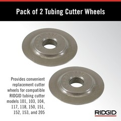 RIDGID 3469 Tubing Cutter Wheels Fits 101 103 104 117 118 150 151 152 153 205