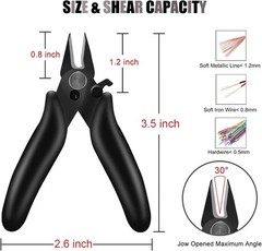 Durable 3.5-Inch Mini Cutters with Ergonomic Handle &ndash; Perfect for DIY Projects