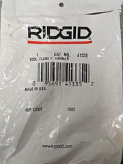 RIDGID E-52 1&Prime; HAMMER FLARE TOOL 45 DEGREES (41335) **BRAND NEW NEVER USED**