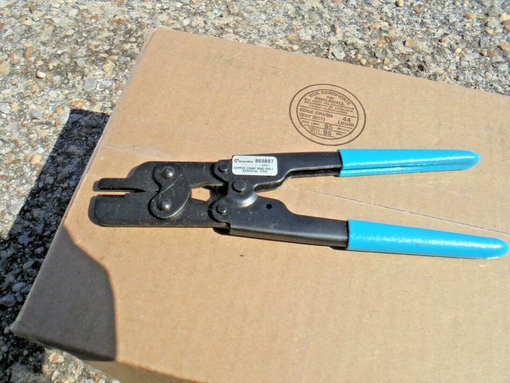 Sharkbite 1/2-in to 1-in Pex Copper Crimp Ring Removal Tool 865897 NEW