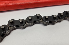 Ridgid 2 1/2&Prime; Pipe & Fittings Wrench C-18 Ridge Tool Company USA Used Condition