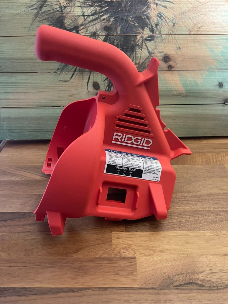 RIDGID Model 55808 Powerclear Drain Cleaner Left and Right Housing with screws