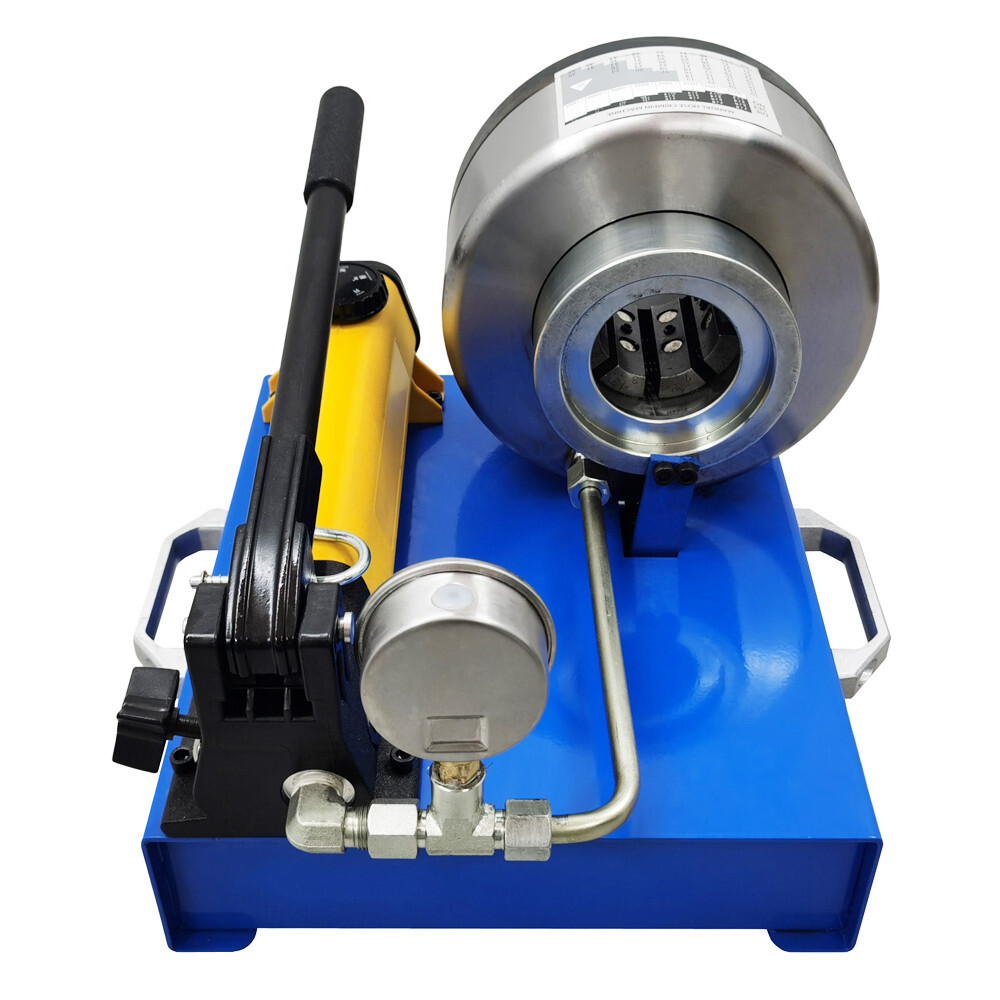 1&Prime; Portable Hose Crimper High Pressure Hydraulic Hose Crimping 7 Sets of Dies