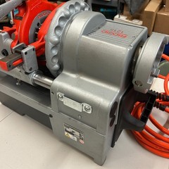 Ridgid 1215 Pipe Threader 61142 Unused Excellent Condition With Dies!
