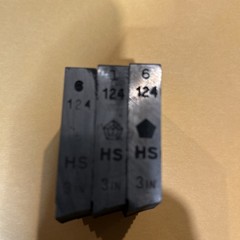 Toledo Beaver 3&Prime; Pipe Threader Dies for 124 Incomplete