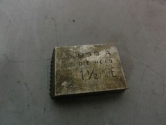 Toledo Beaver 1 1/2&Prime; 999A 2&Prime; H.S. Opening Die Head Pipe Threader Die