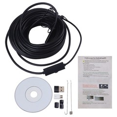 50 FT Pipe Inspection Camera USB Video Sewer Drain-Cleaner,Water-proof