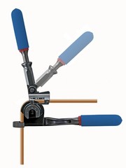 Tool 470FH Triple Head 180 Degree Tube Bender with Roto-Lok Indexing Handle 3/16